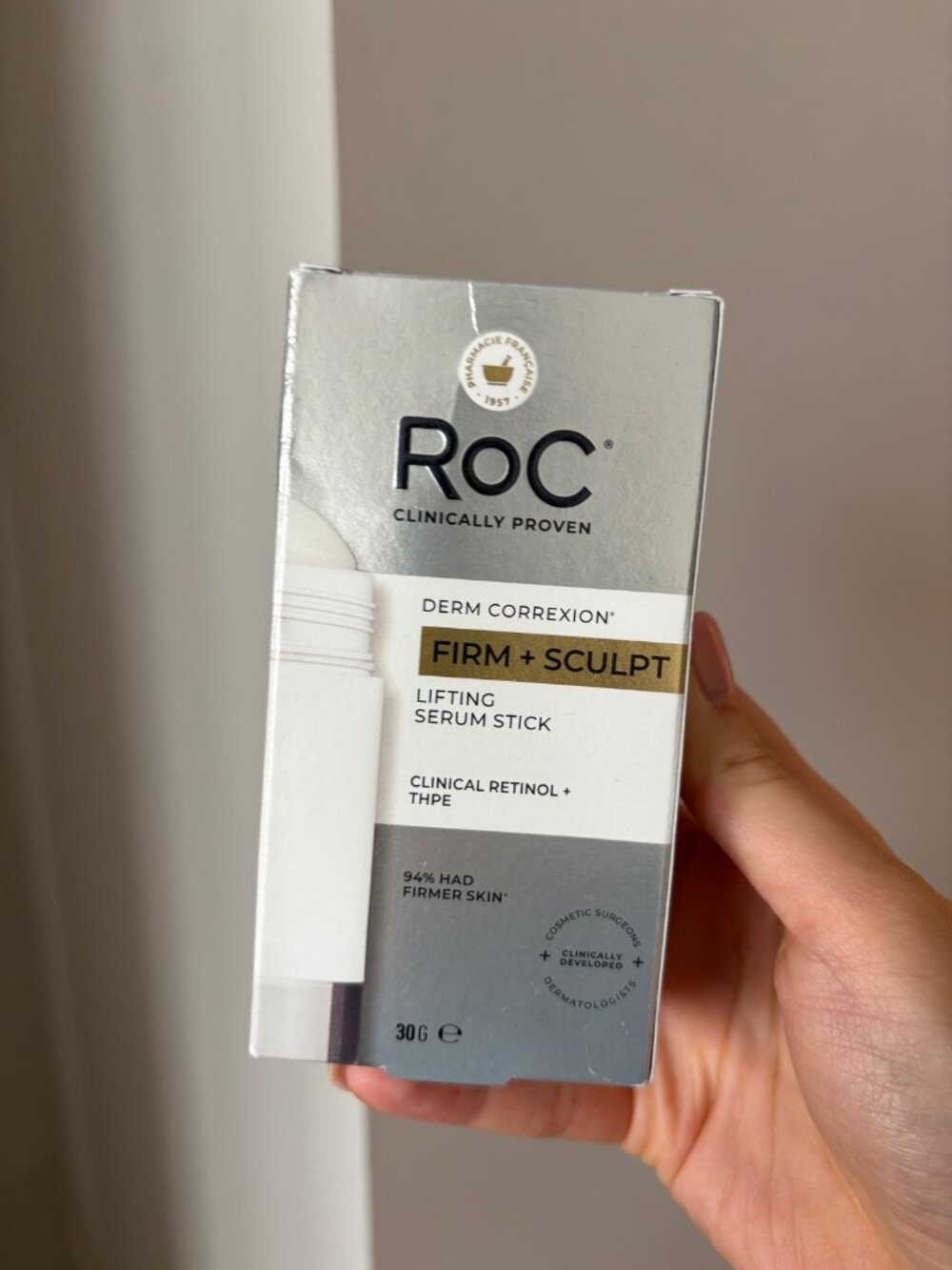 RoC Derm Correxion Firm + Sculpt Lifting Serum Stick, 30 g